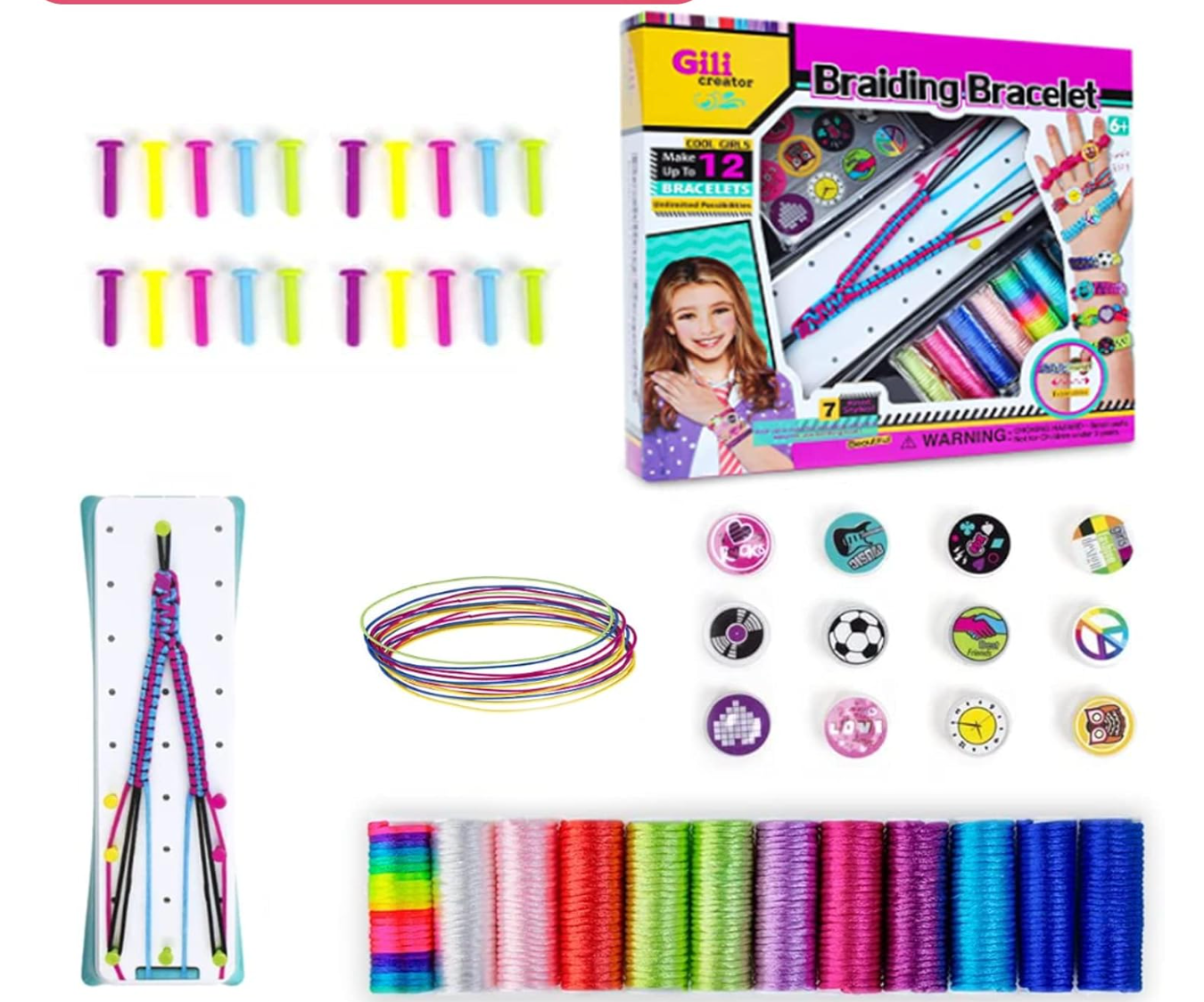 Kit para Pulsera DIY Kit Fabricación Pulsera Mujer Hombre