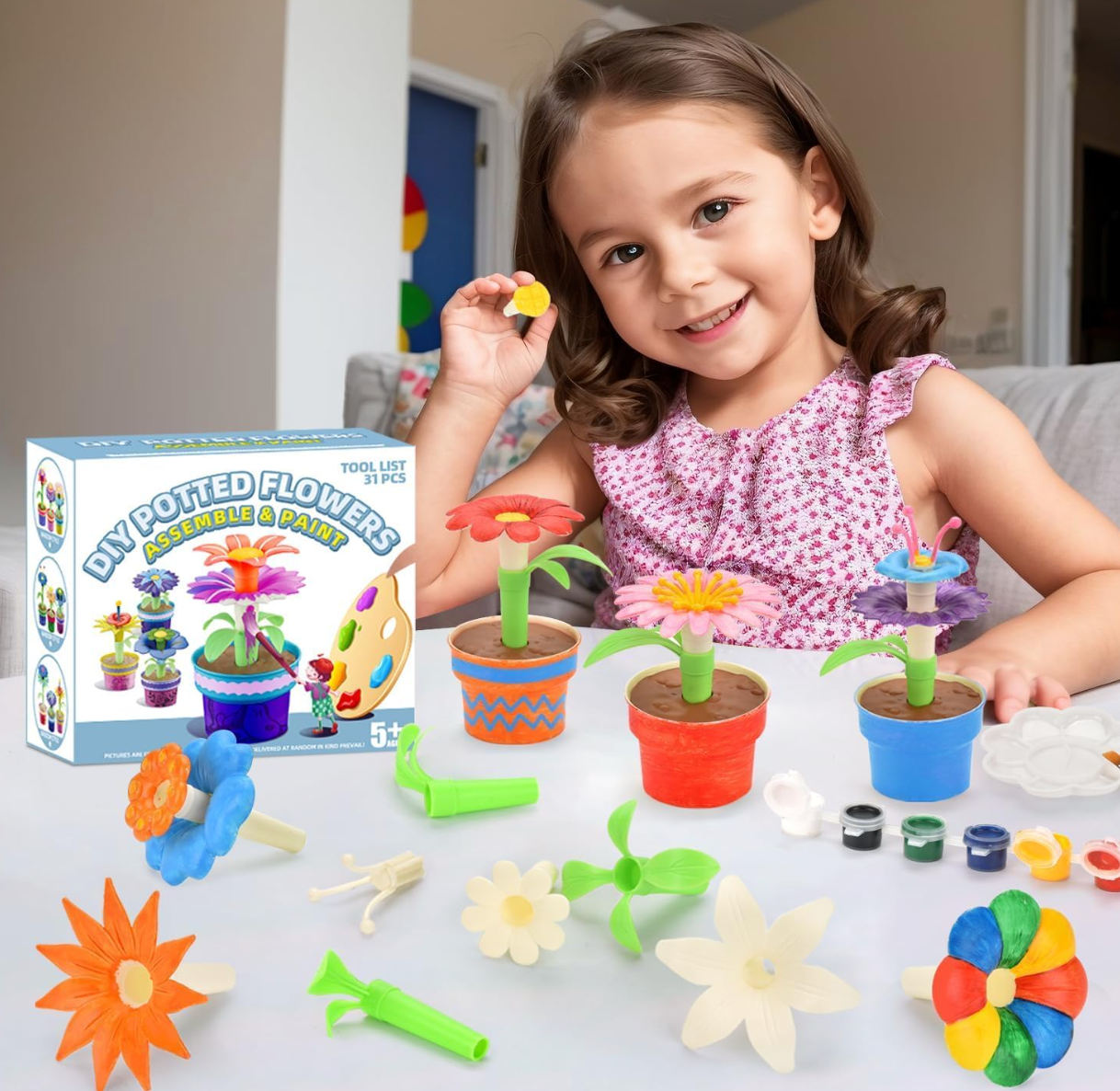 Pinturas para Niños set de arte para niñas PORFYDYA