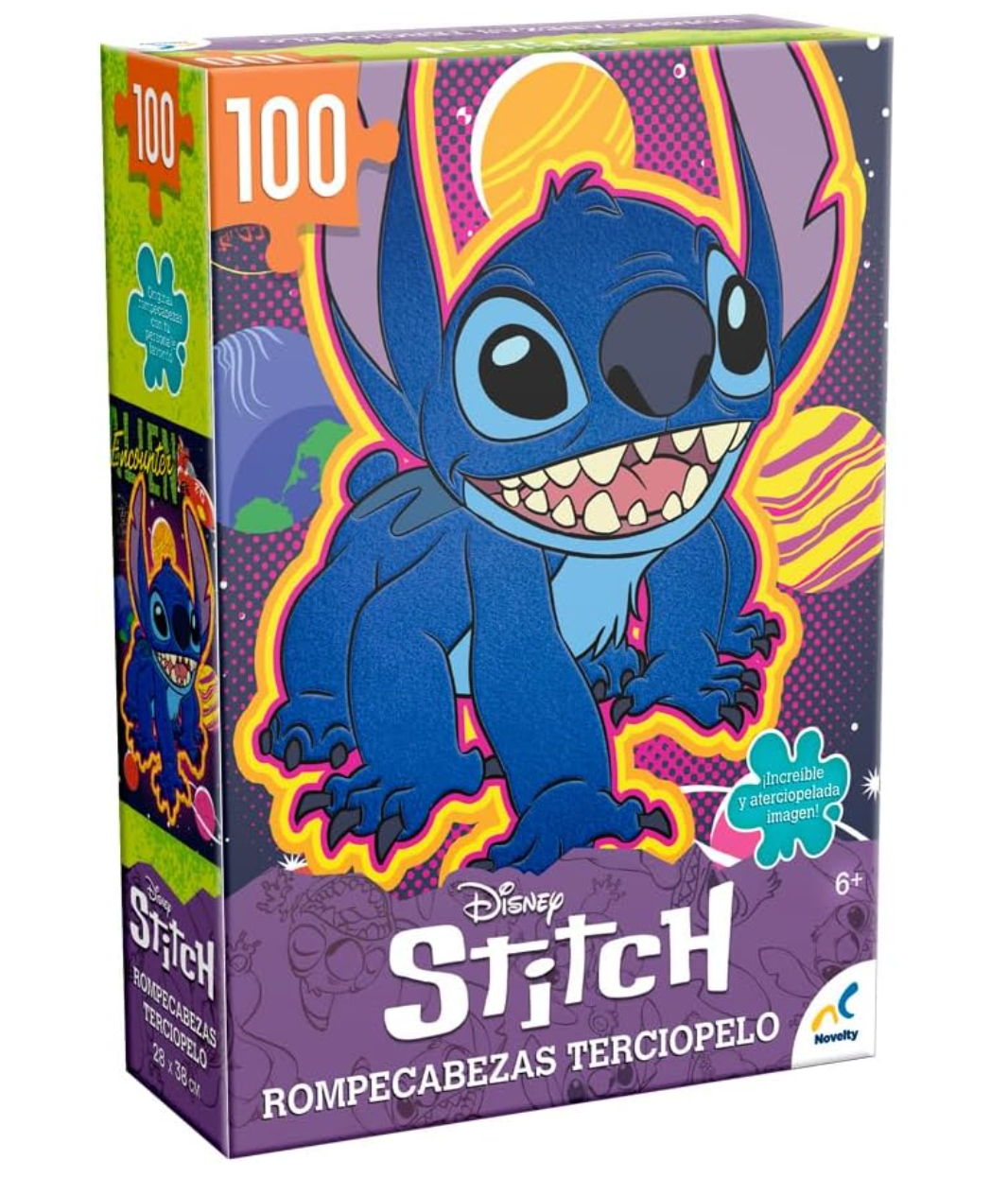 Rompecabezas Disney Stitch con Terciopelo 48 pizs PORFYDYA