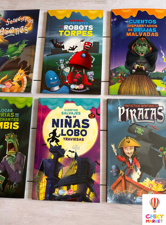 Cuentos Terror y Zoombies CHIKY MARKET