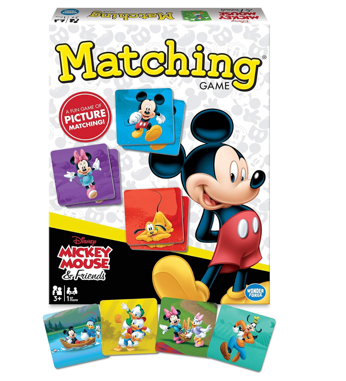 Juego de Tarjetas de Memoria de Disney PORFYDYA