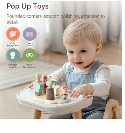 Juguete Montesori Animalitos Bosque PORFYDYA