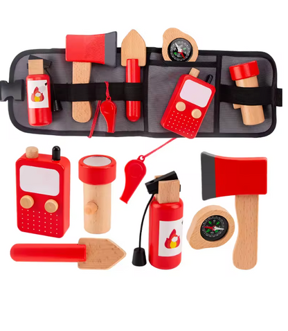 Juguete Madera Bombero PORFYDYA