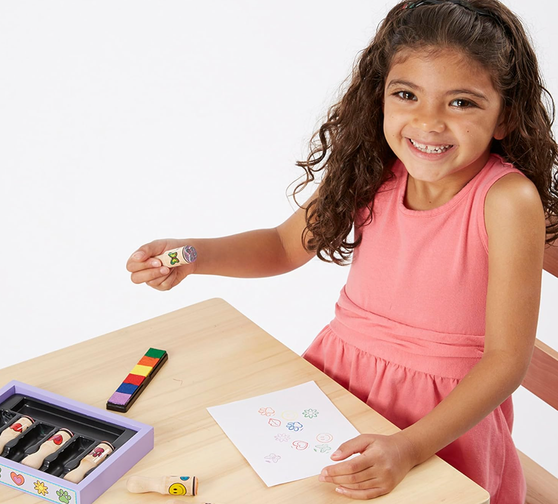 Melissa & Doug Sellos con Mango De Madera, Artes y Manualidades PORFYDYA