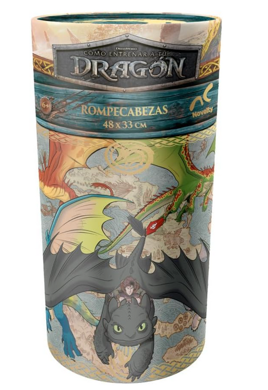 Rompecabezas Cilindro Entrenando A Tu Dragón PORFYDYA