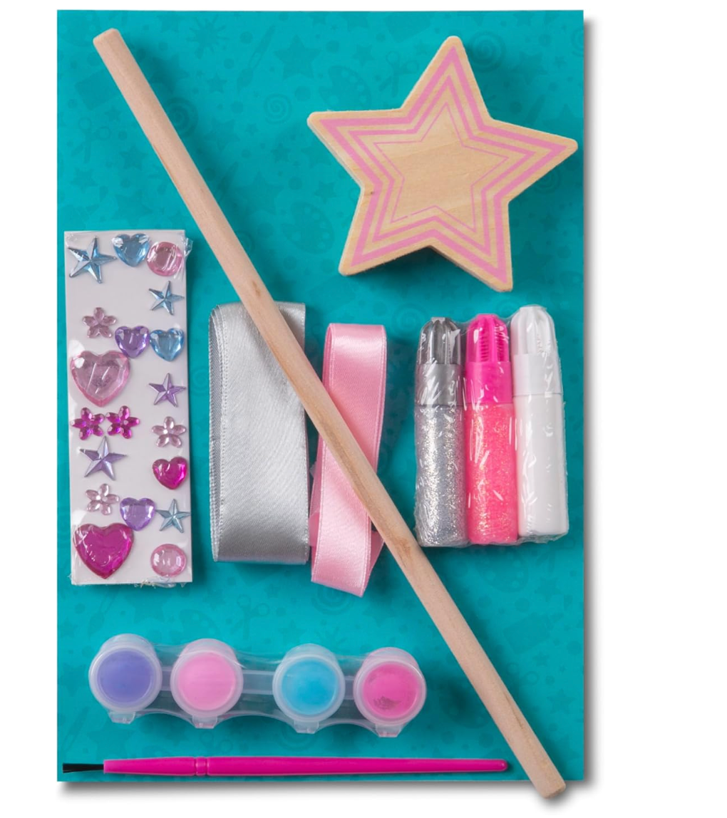 Melissa & Doug Kit Decora-tu-Propia Varita de Princesa PORFYDYA