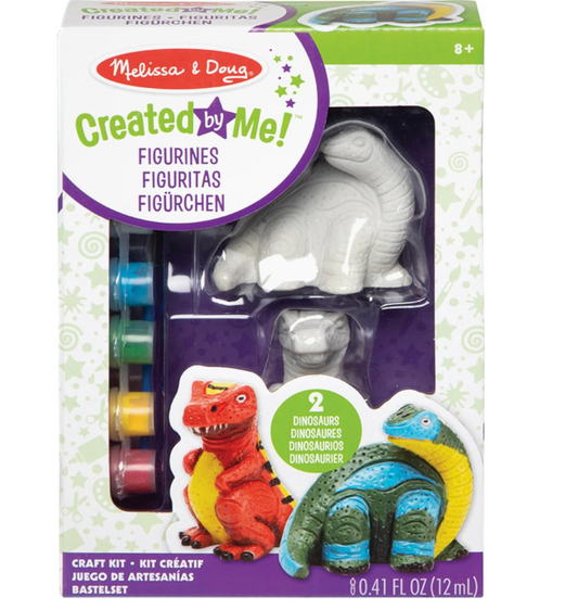 Melissa & Doug Created By Me! Figuritas de Dinosaurios Para Decorar PORFYDYA en el centro