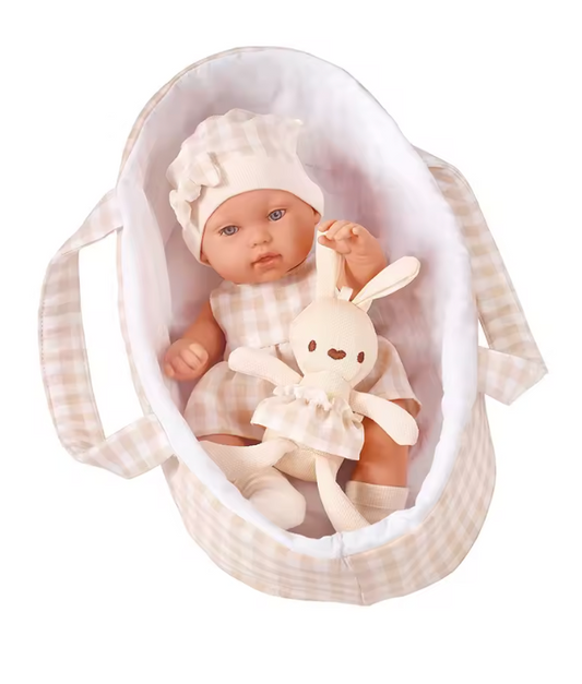 Muñeca con Porta Bebe PORFYDYA