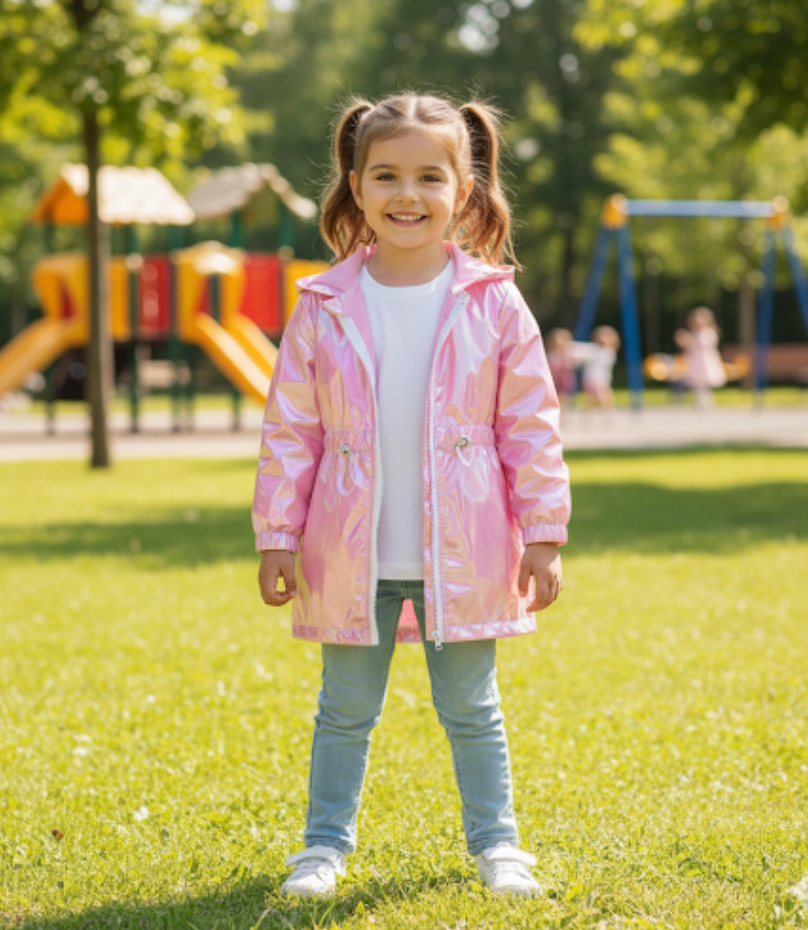 Abrigo Unicornio Rosa CHIKY NYNO