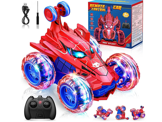 Carro De Control Remoto,360 ° De Rotación PORFYDYA