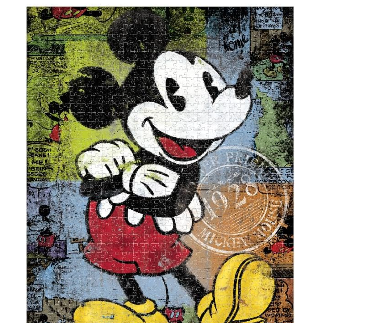 Coleccionable Mickey Mouse, 1000 Piezas  PORFYDYA