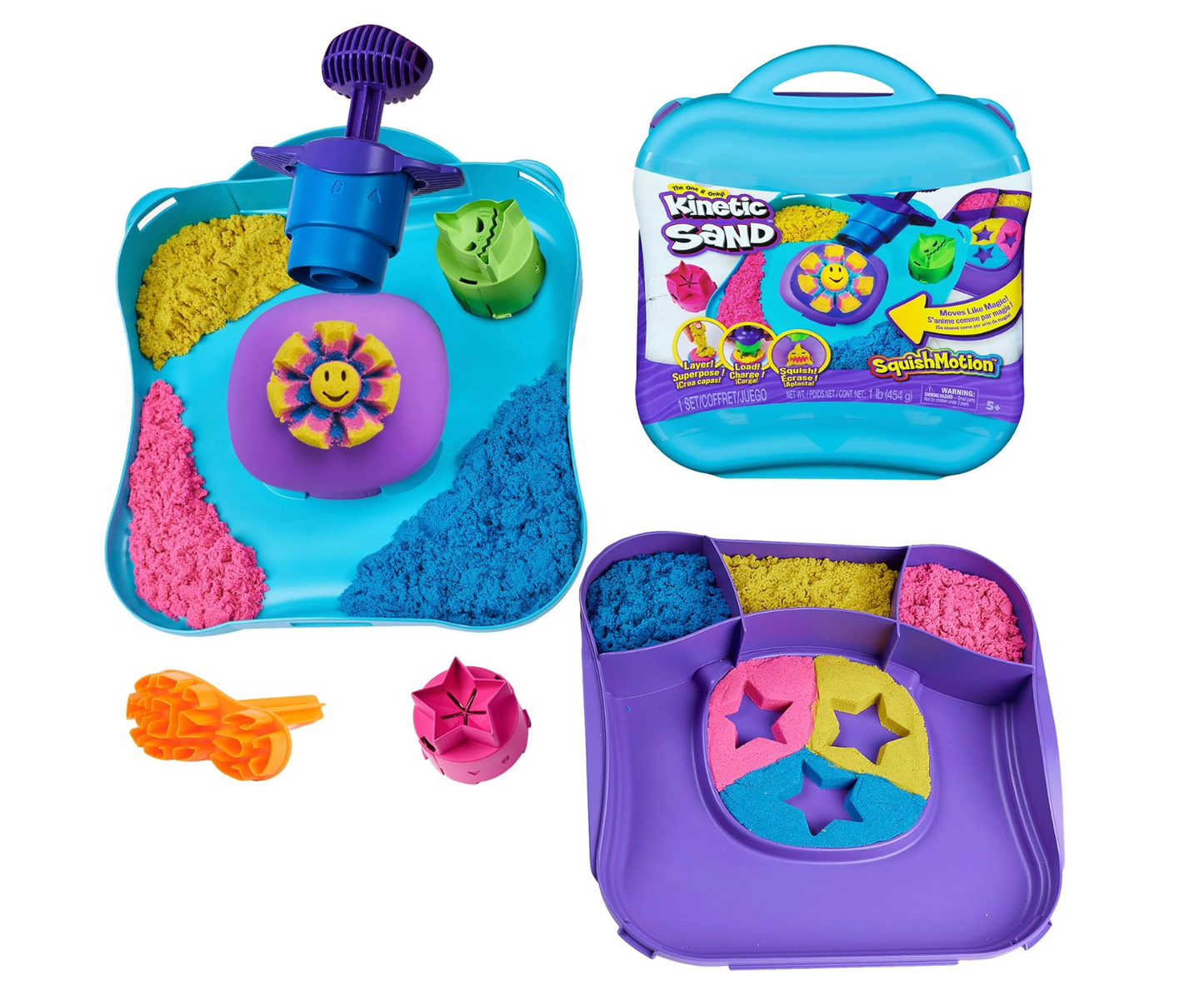 Kinetic Sand, SquishMotion PORFYDYA