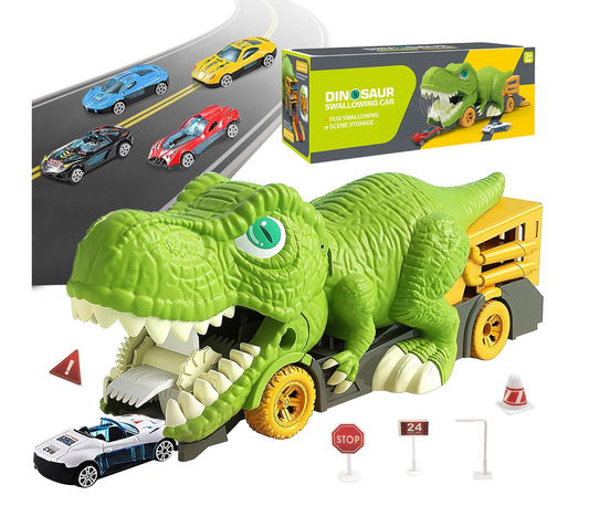 Coches de Juguete de Dinosaurios para niños,7 En 1 PORFYDYA