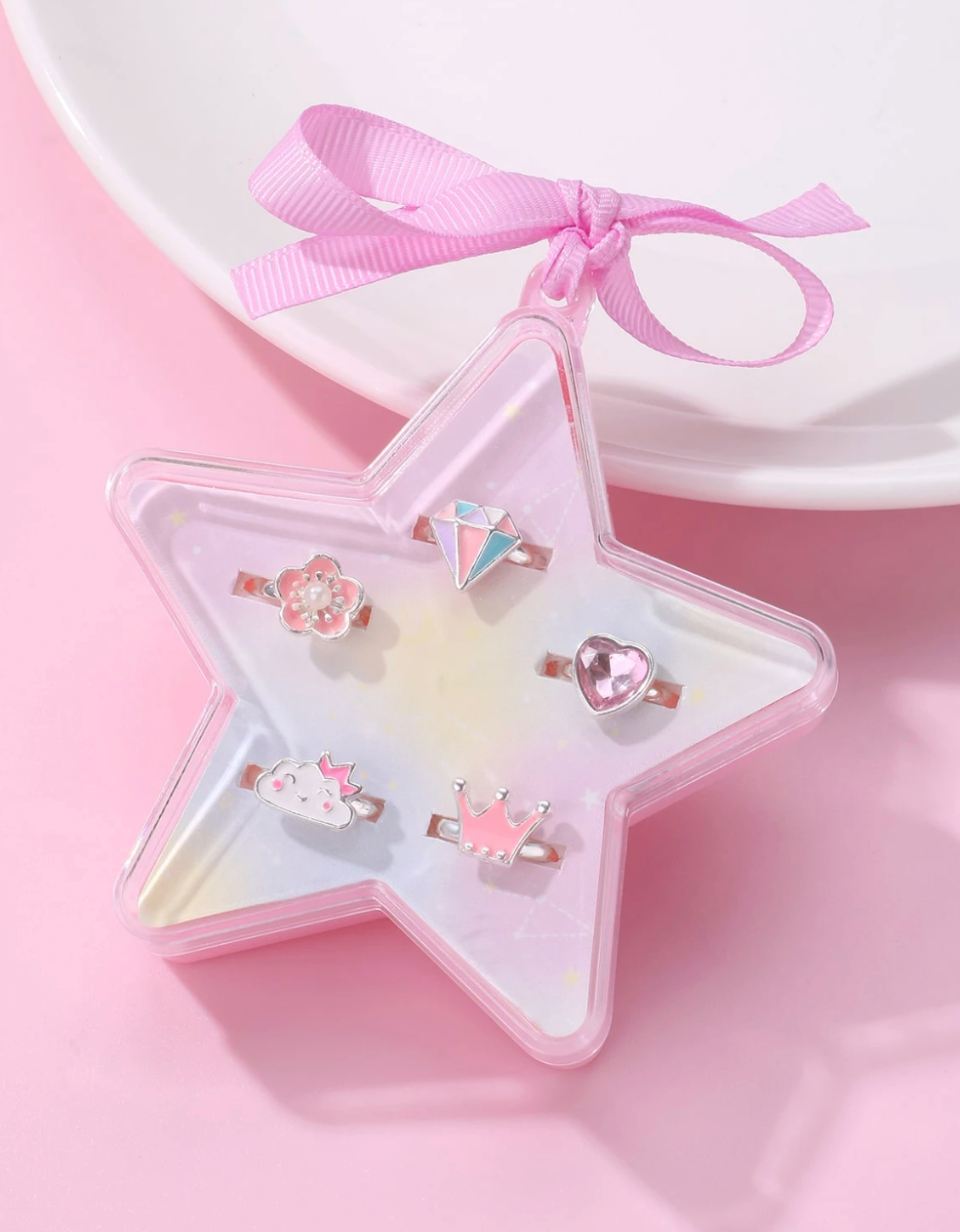 Estrella Princesa con Anillos  PORFYDYA