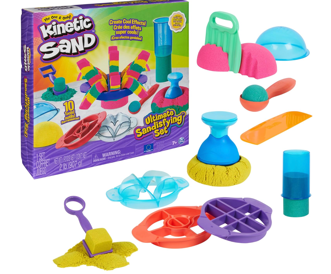 Kinetic Sand Juego Super Sandisfying PORFYDYA