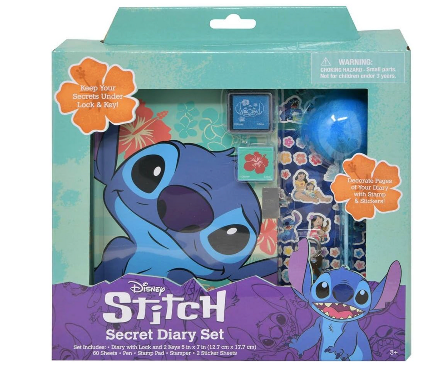 Disney Stitch Secret - Juego de diario PORFYDYA