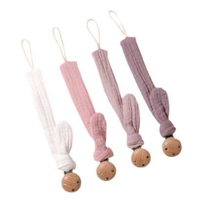 Porta Chupon Muselina Nudo CHIKY NYNO