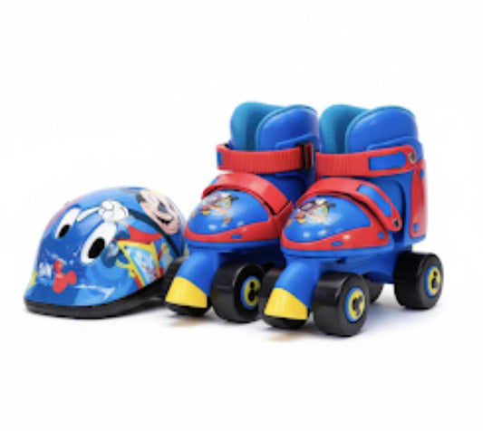 Patines con Casco Mickey PORFYDYA