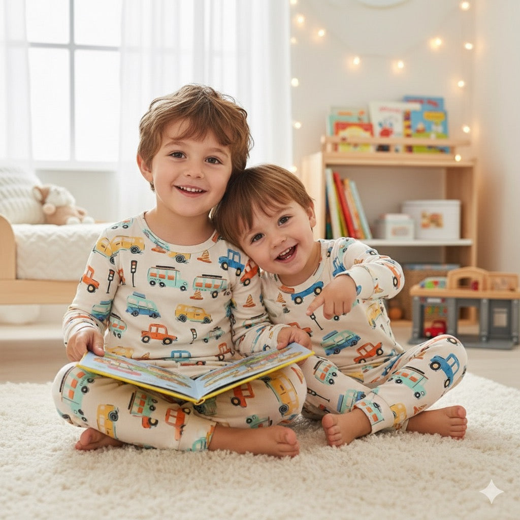 Pijama de Niño Carritos CHIKY NYNO