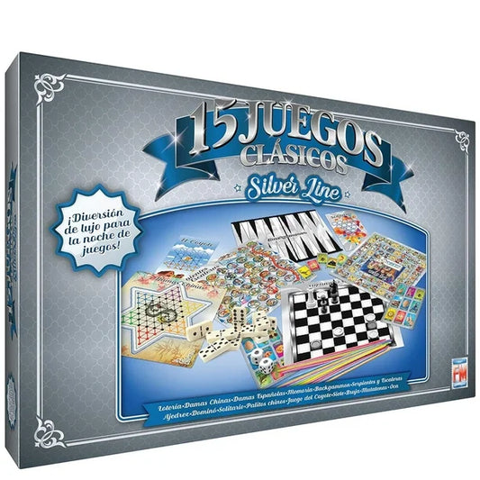 15 Juegos Clasicos de Mesa PORFYDYA