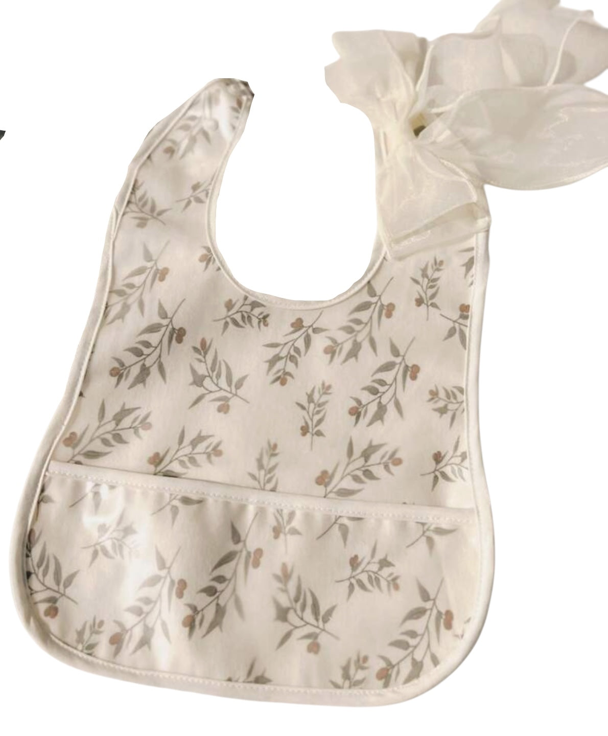 Babero Impermeable con Moño  CHIKY NYNO