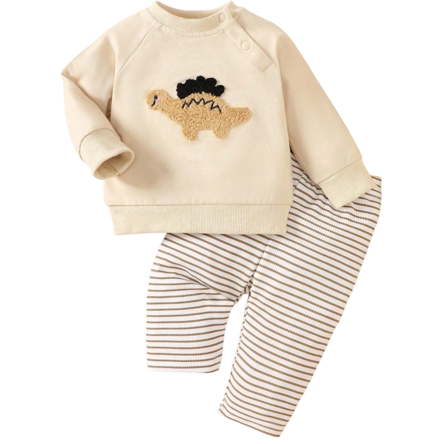 Conjunto Dino con Pantalon Rayado CHIKY NYNO