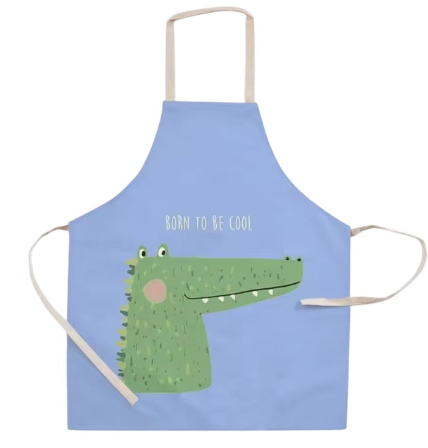 Delantal Pintura, Juegos Cocodrilo PORFYDYA