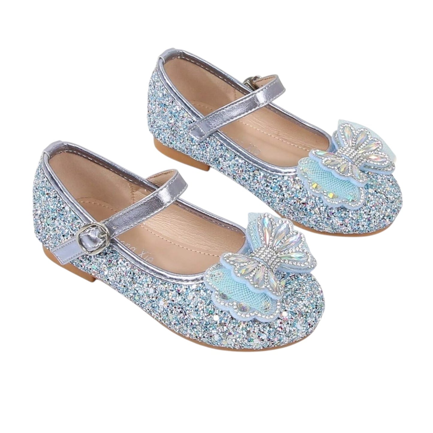 Zapato Frozen  Azul Moño PORFYDYA