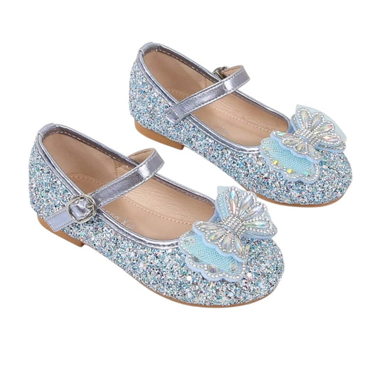 Zapato Frozen  Azul Moño PORFYDYA