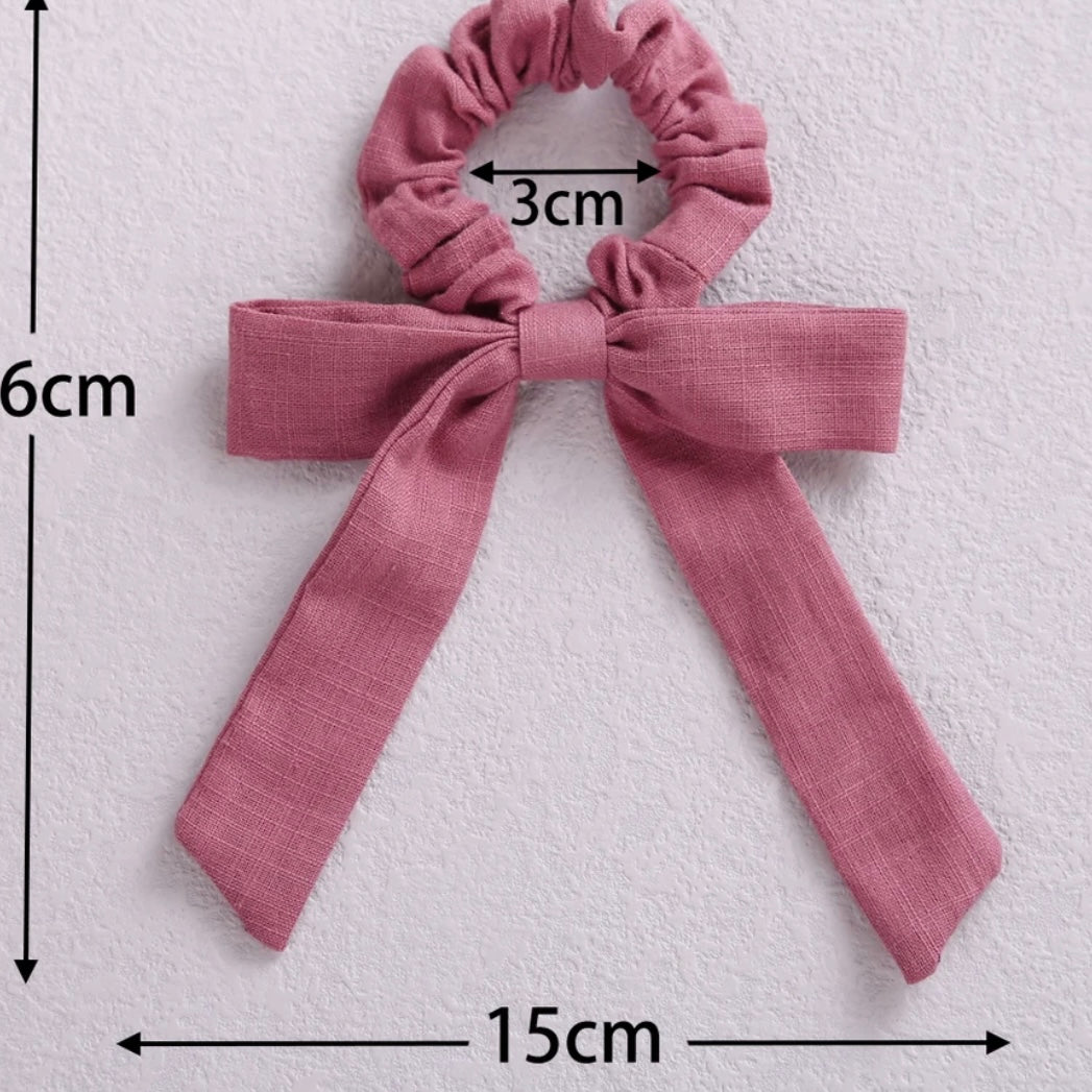 Scrunchies de Lino